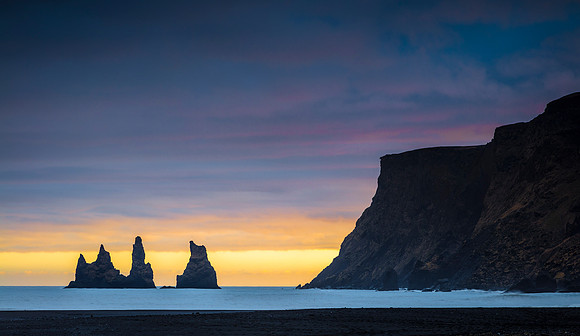 Reynisdrangar Sea Stacks, Vik, Iceland