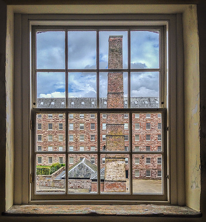A Room with a View - Stanley Mill, Perthshire, Scotland